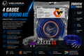 XTC 4 Gauge 20,000W Amplifier Wiring Kit