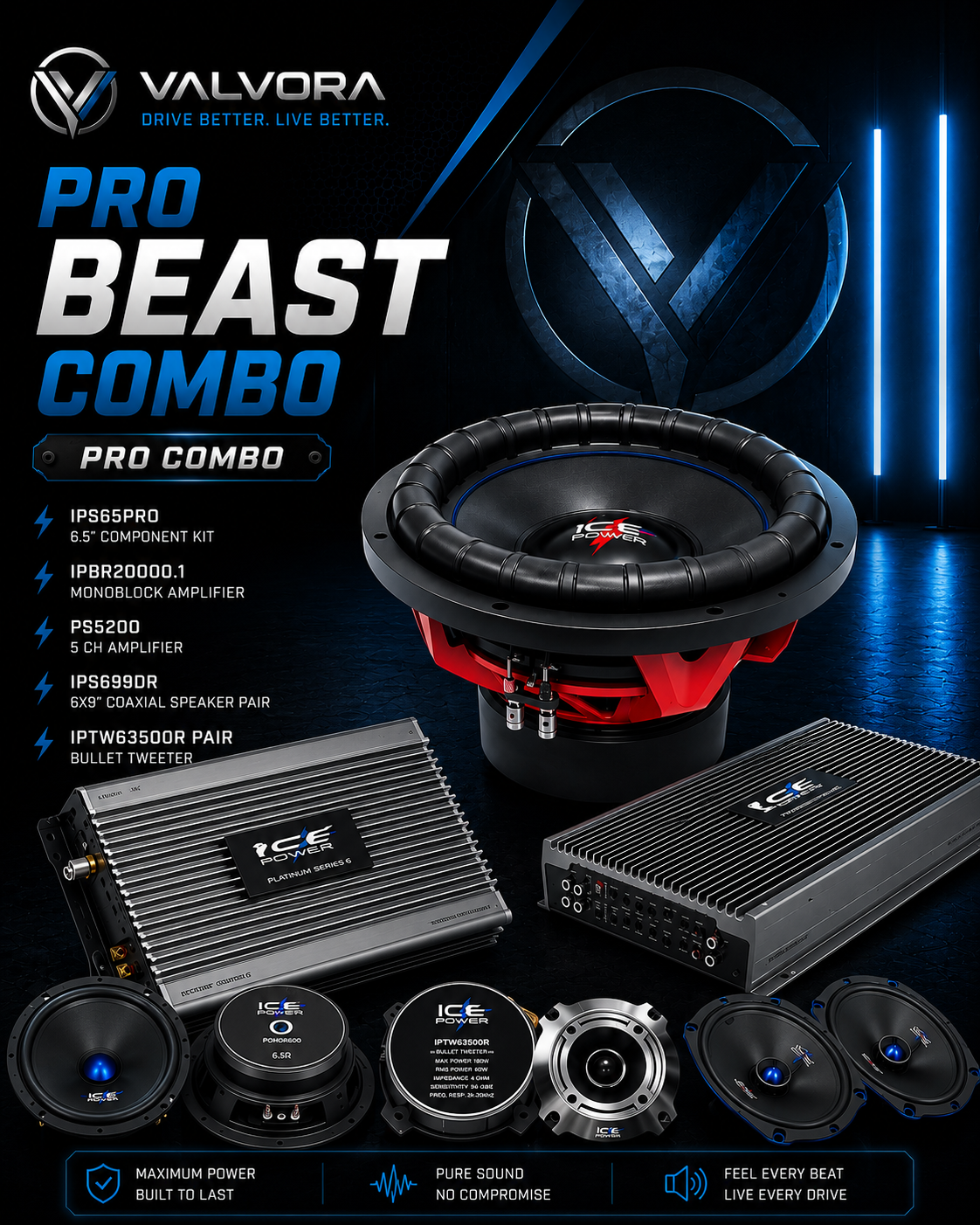 Ice Power Pro Beast Combo